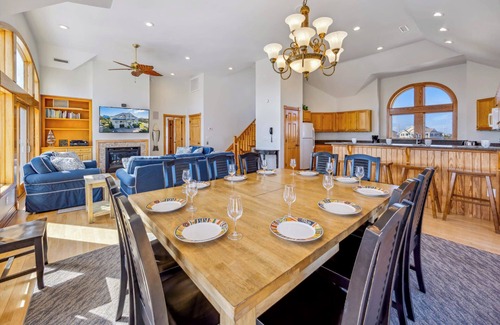 Ocean Isle Estates House | SUMMER SAVINGS - Oceanview & Dog Friendly in Avon with Pool, Hot Tub, Game Room