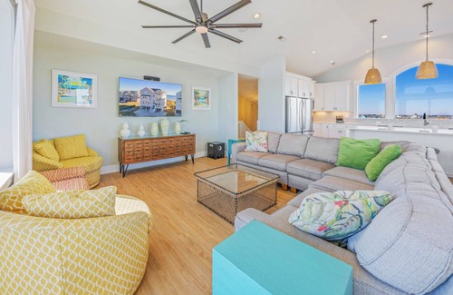 Hatteras House | SUMMER SAVINGS- Premier Oceanfront Dog Friendly w/Pool, Hot Tub, Elevator, More