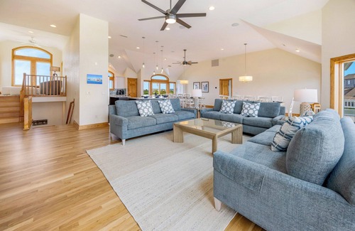 Hatteras House | SUMMER SAVINGS - Premier Semi-Oceanfront Dog Friendly w/Pool, Hot Tub, Elevator