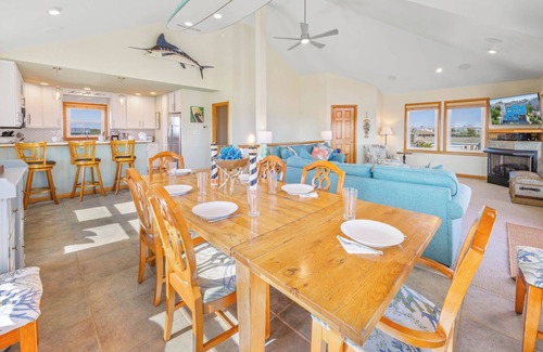 Hatteras Island House | SUMMER SAVINGS Semi-Oceanfront w/Hot Tub, Game Rm, Cmty Pool, Tennis/Pickleball