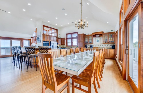 Buxton House | SUMMER SAVINGS - Soundfront Dog and Handicap Friendly w/Pool, Hot Tub, Elevator