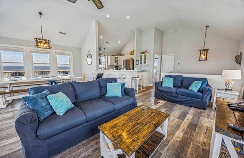 Frisco House | SUMMER SAVINGS- Soundfront Dog Friendly Home w/Hot Tub, Game Room, Sound Access