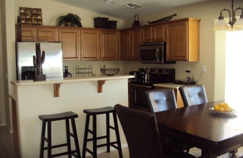 San Tan Valley House | *SUMMER SPECIALS* Scenic Golf Course 3 Bed Home w/Private Pool and Hot Tub