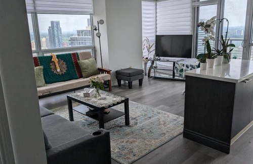 Bay Street Corridor Apartment | Summer Sublet Spacious 2 Bed + Office at Aura (College Park)