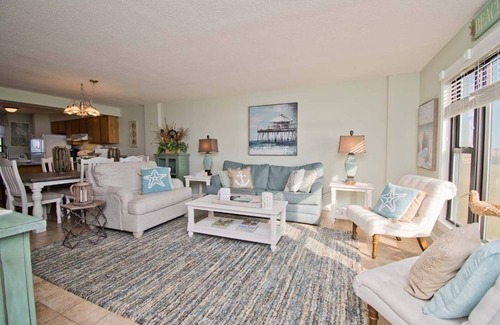 Salter Path Condo | Summer Winds A-104, Oceanfront Condo in Indian Beach, NC!