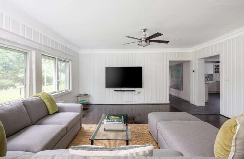 East Hampton House | Summerwood by Rove Travel Home with Pool & Hot Tub