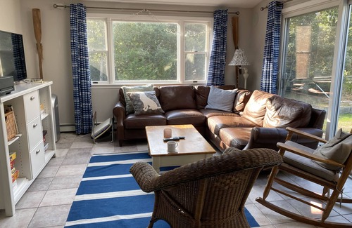 North Eastham House | Sun-filled, renovated house within minutes walk to private bay sides beach.