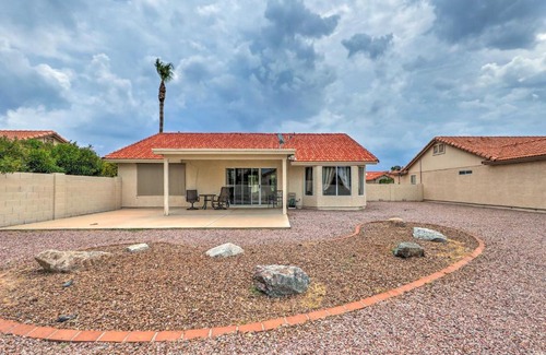 Palo Verde House | Sun Lakes Home in 55 and Community with Amenities!