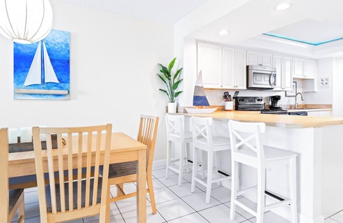 Port Canaveral Condo | Sun & Sand Oasis Beachfront Condo w/Island Kitchen & Views