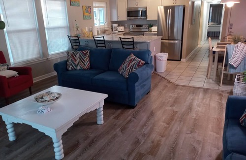 North Carolina Coast Condo | Sun Skipper Ocean Front Top Floor Pink Coral Buidling