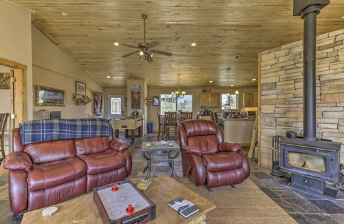 Warm Springs Cabin | Sun-Soaked Fairplay Retreat w/Private Deck!