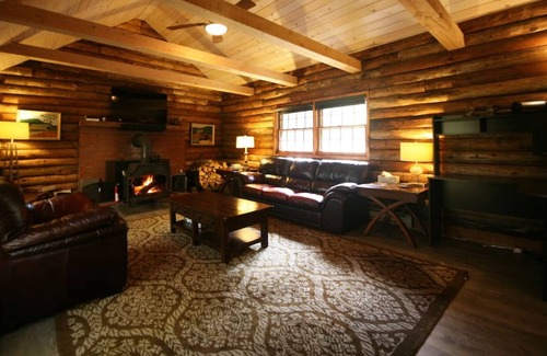 Mount Sunapee Cabin | Sunapee Log Cabin | Ski, Kayak, and Relax!