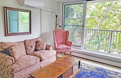 Queens Apartment | Sunny 1-bedroom apartment in Bayside, close to restaurants, shops, and train.