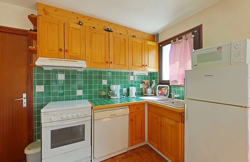 Le Grand-Bornand Apartment | Sunny 2BR Mezzanine Apt with Mountain Views, Fireplace, Near Shops & Lifts, Sleeps 6