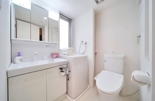 Nishi Apartment | Sunny 3 - guest American - style Osaka apt.Private bath, kitchen. Unit 302.