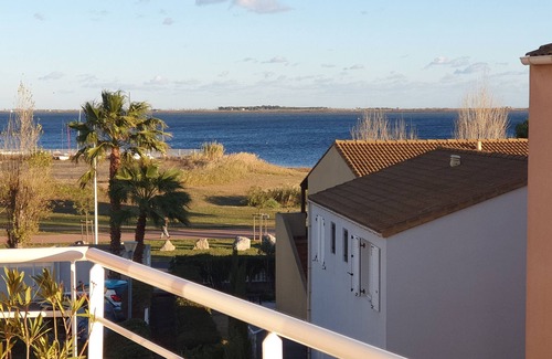 Marseillan Apartment | Sunny apartment overlooking Etang de Thau (5 km from the sea)