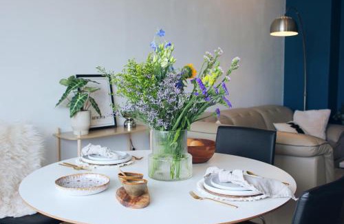 South Antwerp Apartment | Sunny Apartment - Zuid Retreat 1BR Apartment near Scheldt River