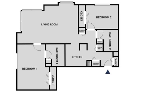Northwest Bellevue Apartment | Sunny Downtown Bellevue 2BR w/ Gym, W/D, Lounge, by Blueground.