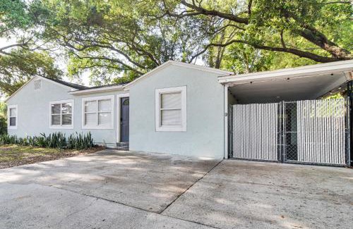 Bayview House | Sunny Gulfport Home Walk to Art District and Beach!