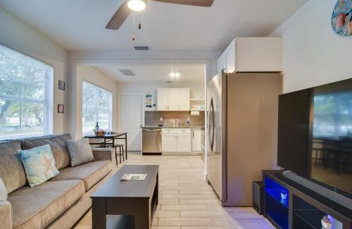 Bayview House | Sunny Gulfport Home Walk to Art District and Beach!