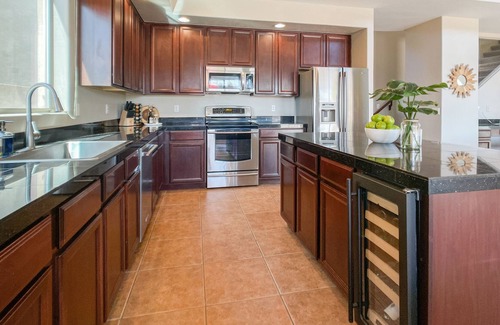 Laveen Village House | SUNNY HAVEN modern luxury VIEW home GATED, heated POOL, SPA, gas BBQ / firepit