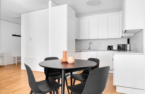 Vienna Apartment | Sunny Leopoldstadt 2BR w/Gym & Balcony, near U2, by Blueground