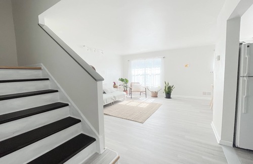 Brooklyn House | Sunny Modern 3-Bedroom Duplex w/Outdoor Garden 2 Blocks From Coney Island Beach