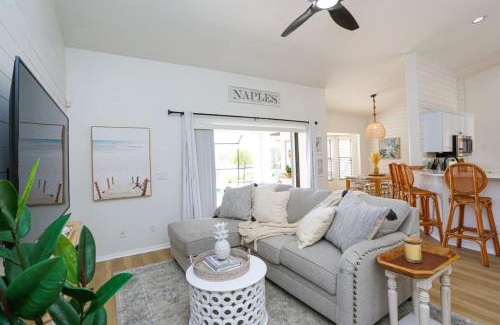 Naples House | Sunny Naples 3BR Retreat with Solar Heated Pool and BBQ