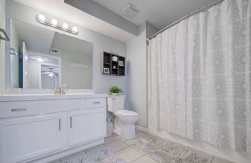 Indian Bayou Condo | Sunny on the inside! Inviting condo 1/2 mile from public beach access