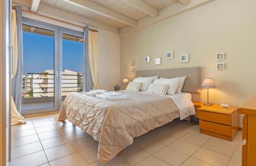 Petaloudes Apartment | Sunny Penthouse,Modern Amenities+Aegean View
