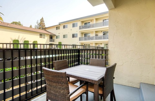 Edgewood Park Apartment | Sunny Redwood City 2BR w/Pool, W/D, Parking, near WF + TJ, by Blueground
