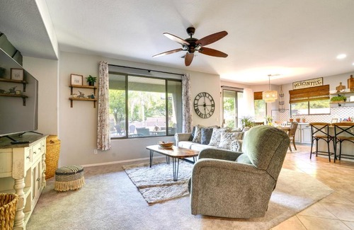 Veramonte House | Sunny V Arizona Retreat with Private Pool and Patio
