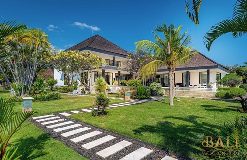 Kalianget Villa | Sunrise Luxury at the Edge of the Sea and River with Heli PAD and tennis court!