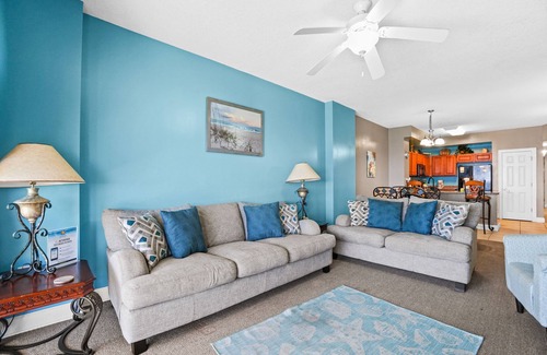 Panama City Beach Condo | Sunrise Resort 2003- Beachfront, Pools, Splash Area, Game Room, Free Activities