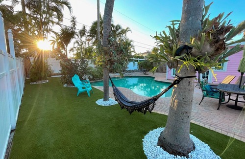 Boynton Beach House | Sunrise Sanctuary w/ HEATED pool, HOT TUB, Privacy