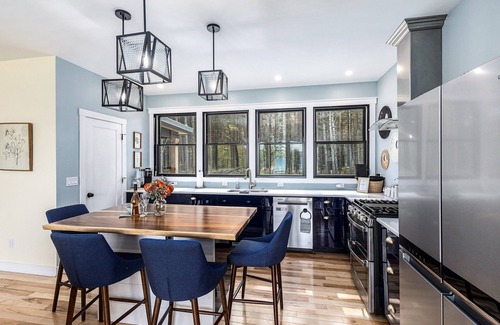 Kewadin House | 🏘️ Sunrise Sands Retreat: Beach & Dock on Torch Lake