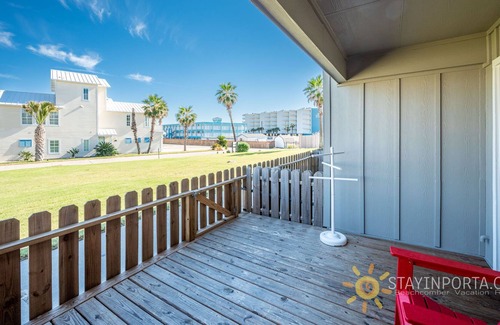 Port Aransas Condo | Sunrise Villa #107 in Port Aransas