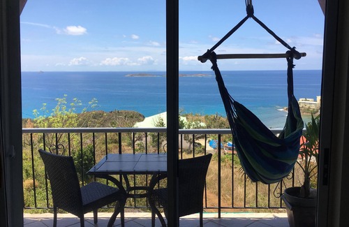 Estate Bolongo Apartment | Sunrises & Sunsets Tropical Getaway - Incredible Views Overlooking Caribbean Sea