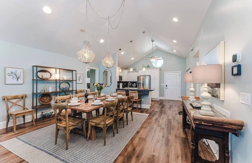 Port St. Joe House | SunScape & SeaScape: Beachfront, 2 Kitchens, Elevator, Pool/Spa, Pet-Friendly
