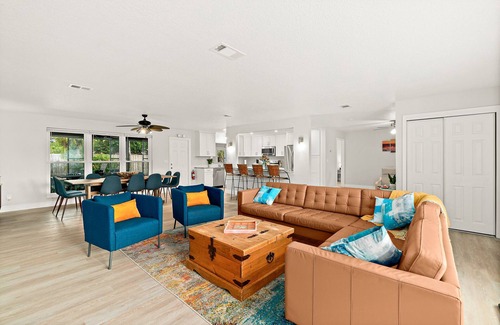 Indian Harbour Beach House | Sunset Bay - 4 Bedroom Pool Home Blocks to the Beach