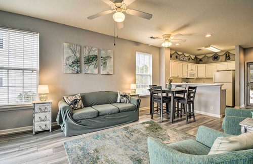 Sunset Beach Condo | Sunset Beach Resort Condo in Golf Community!