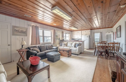 Topsail Beach House | Sunset | Covered Porch + Walk to the Beach!