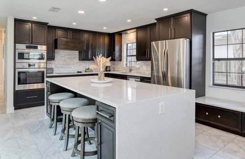 St. Augustine House | Sunset, Dolphin & City Views from Dock & Terrace, Pool, Professional Reno & Decor, Gourmet Kitchen