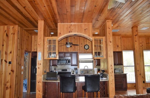Palm Island House | Sunset Gulf views from your porch with a private dock.