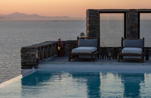 Kea Villa | Sunset holiday Villa with unlimited sea view