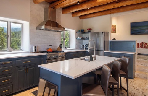 Tesuque House | Sunset Mountain Ranch- Luxury Retreat with Private Casita & Epic Views
