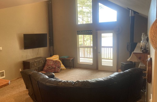 Bigfork Apartment | Sunset over the pond, minutes from down town, hot tub included
