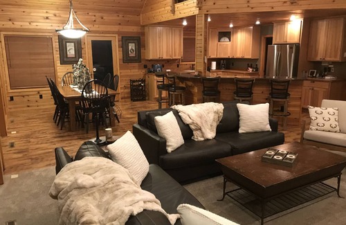 Webster Cabin | Sunset Shore Cabin with Sugar Sand Beach - Pontoon Available