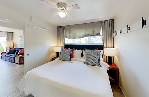 Carpinteria Condo | Sunset Shores corner condo steps to sand with all-season pool & hot tub