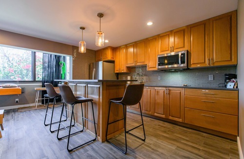 Christiansted Condo | Sunset Swing Hideaway